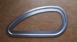 Repair plate knee cushion, Right Schorsch Meier tank R50-69S