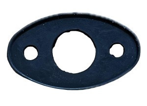 Rubber flap catch, rubber pad for outside lock handle