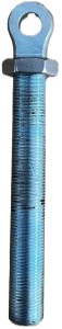 Threaded bolt M18x1.5 with flat eyelet, L-150mm