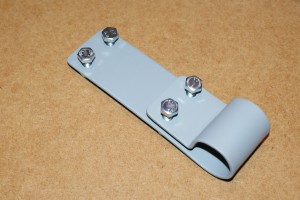 Mudguard mounting, mudguard bracket for open mudguard, universal undrilled, steel