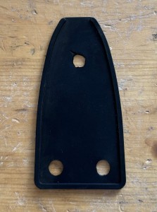 Mudguard holder rubber