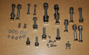 Steib, S501, screw, screw set, BW, Nierosta, stainless steel, 109 parts