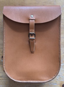 BMW, NSU, DKW, Zündapp, Bag for motorcycle, natural leather, small, brown