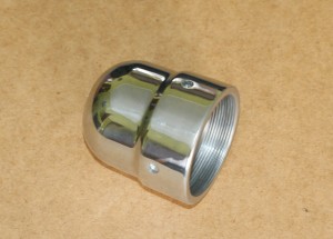 Cardan bell R25 R25/2, Polished Aluminium