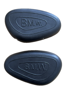BMW R51, R61, R71, Tankgummis, Knieekissen, BMW Logo