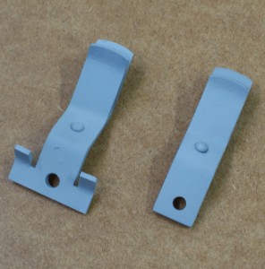 Gepäcktaschenhalter, Packtaschenhalterung, Halter passt für BMW R12, untere